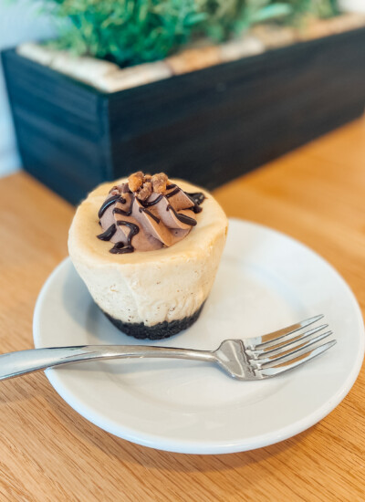 Peanut Butter Dream cheesecake from The Cheesecake Cutie on Anna Maria Island - Sarasota desserts