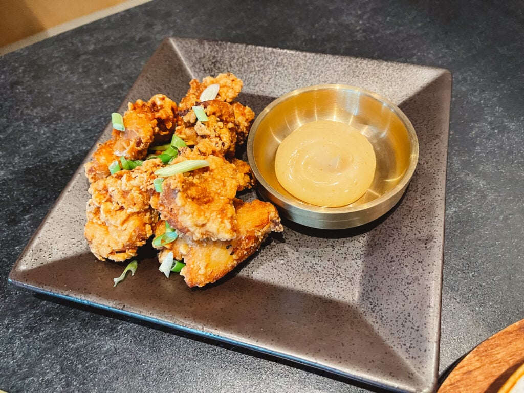 Karaage (fried chicken) from Kore Steakhouse in Sarasota, FL