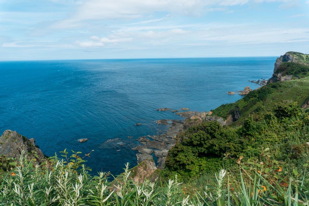 Shimamu Coast in Hokkaido