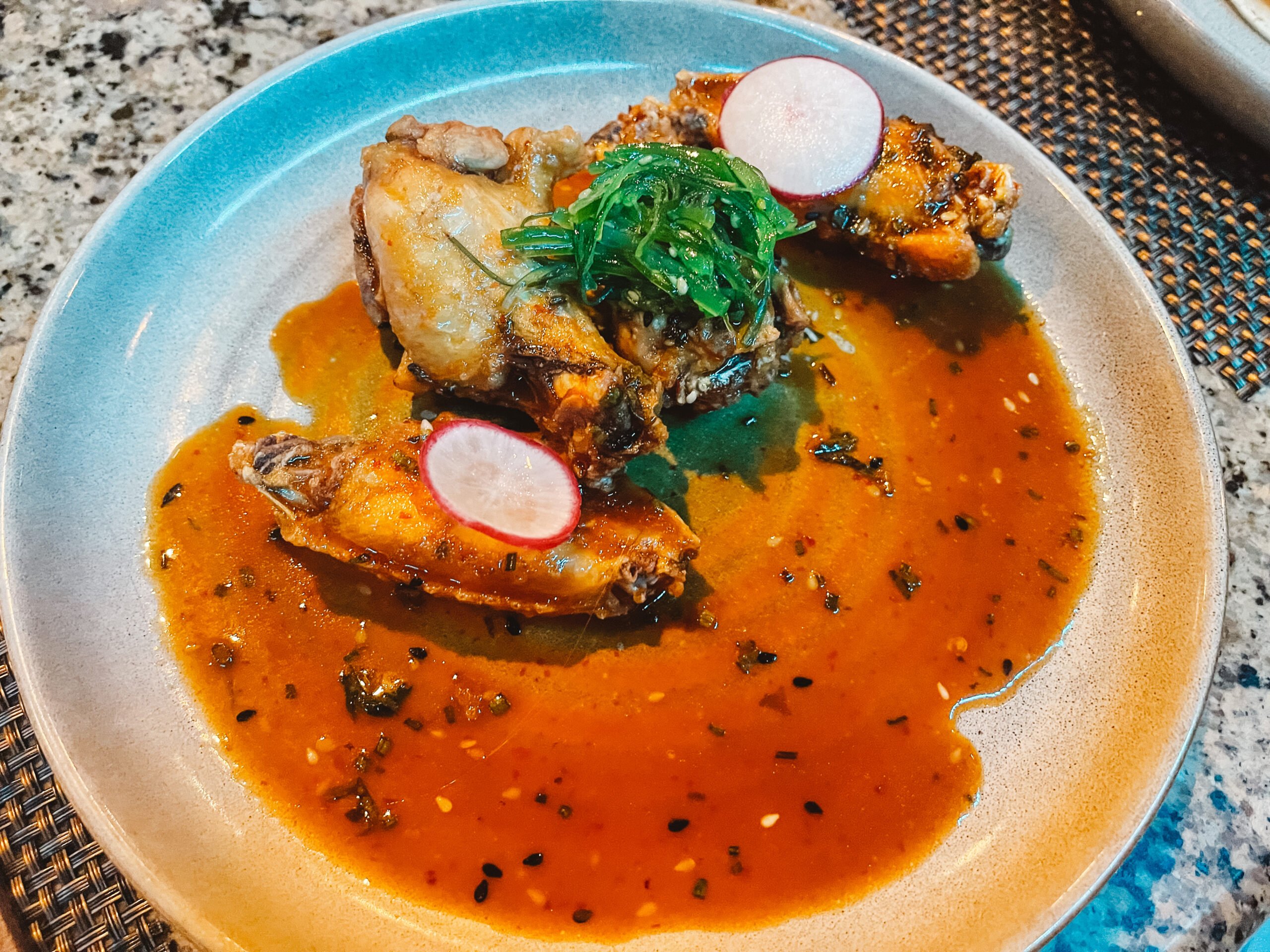 Chicken wings from Almazónica Cervecería & Peruvian Eatery in Sarasota