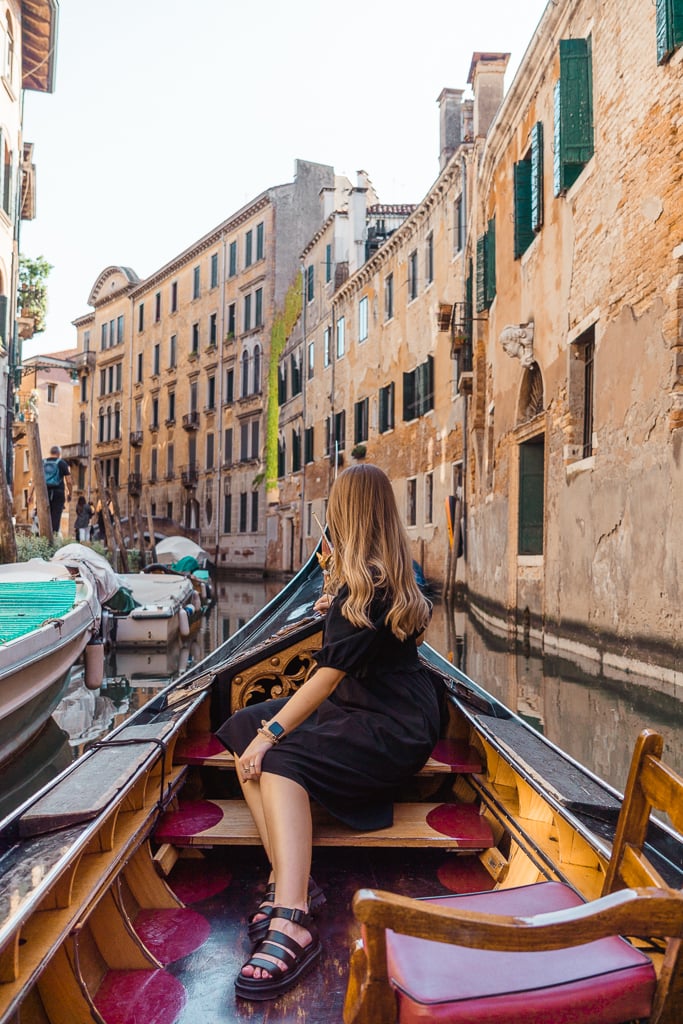 Gondola ride in Venice, Italy