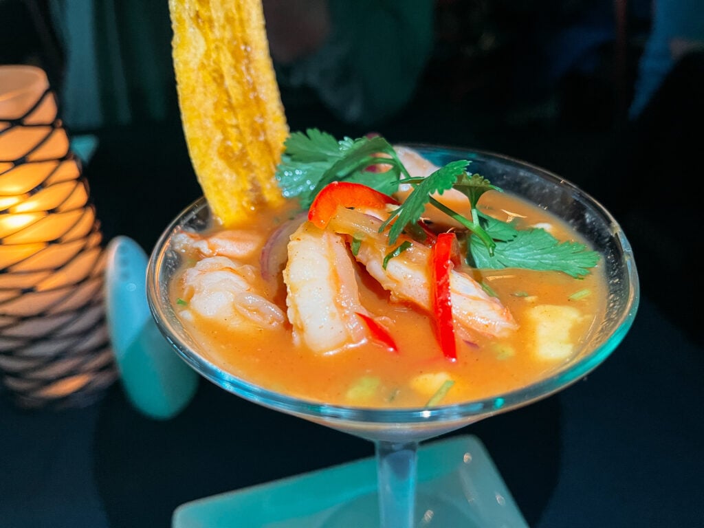 Ceviche from Selva Grill in Sarasota, Florida