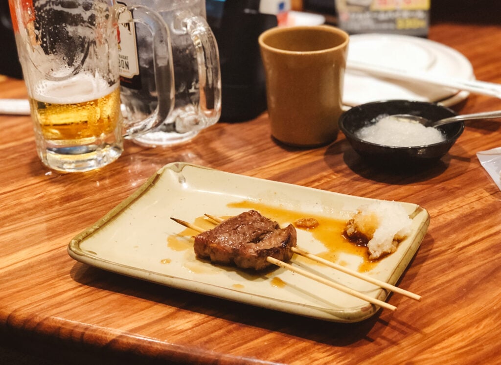 Yakitori from Kushidori in Asahikawa, Hokkaido