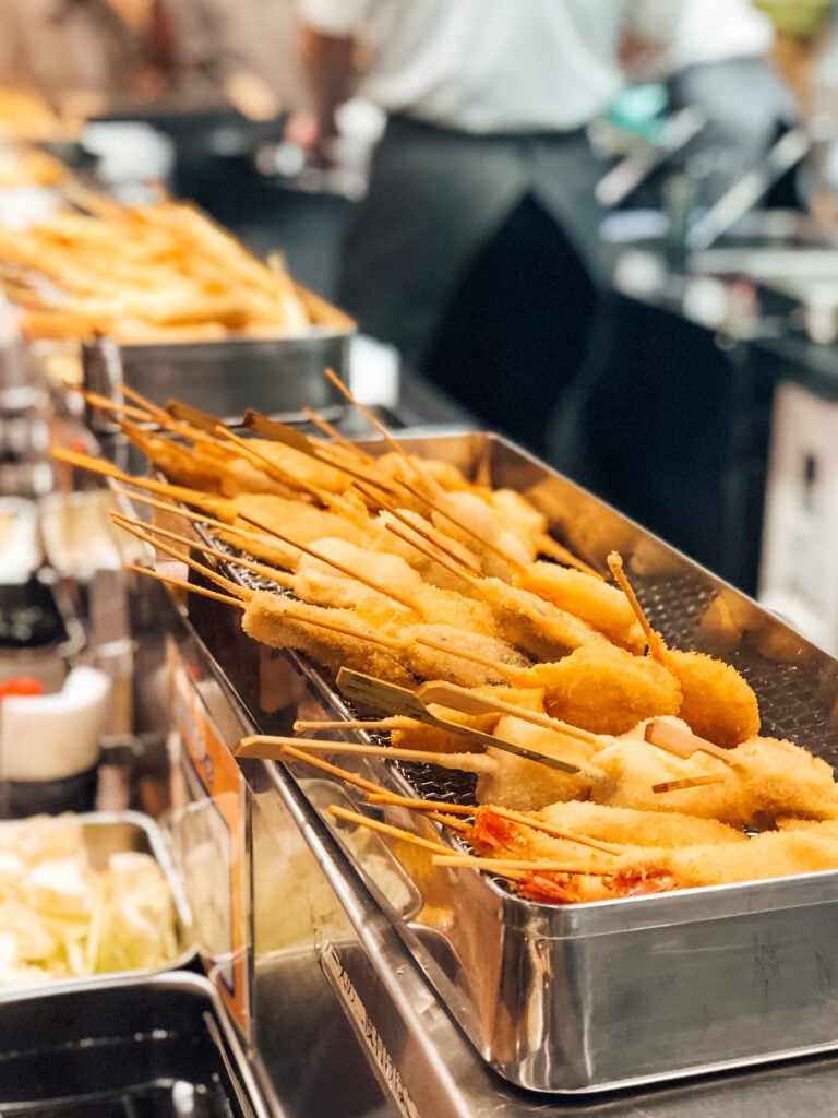 Osaka Street Food - Kushi Katsu