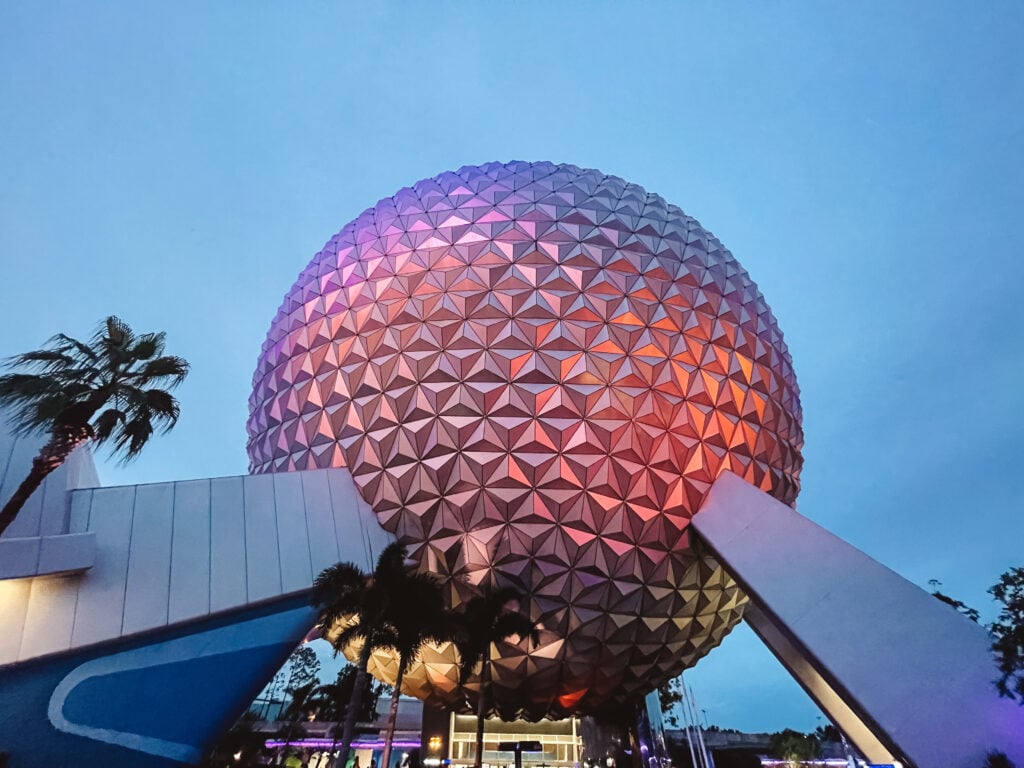 Epcot Spaceship Earth at Disney World