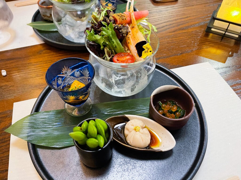 Starters at Takumi-Tei - Epcot, Disney World