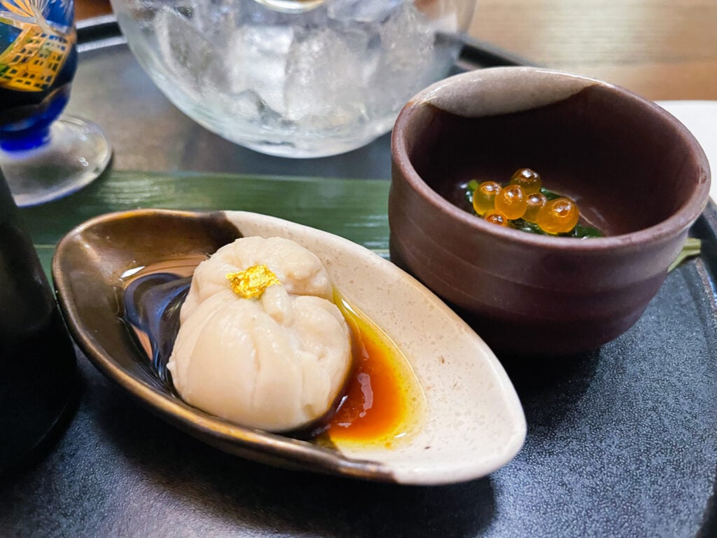 Sesame tofu at Takumi-Tei - Epcot, Disney World