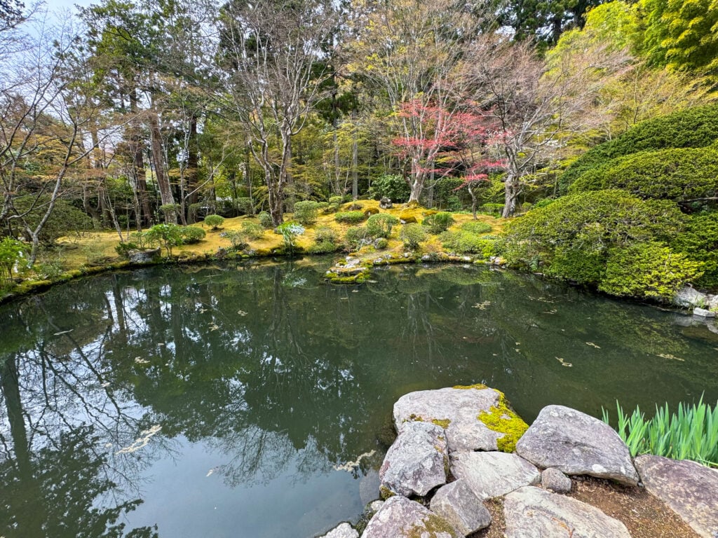 Pond at Entsuin Temple in Matsushima