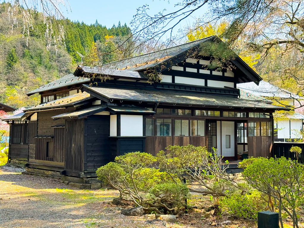 Old Samurai House in Kakunodate, Japan