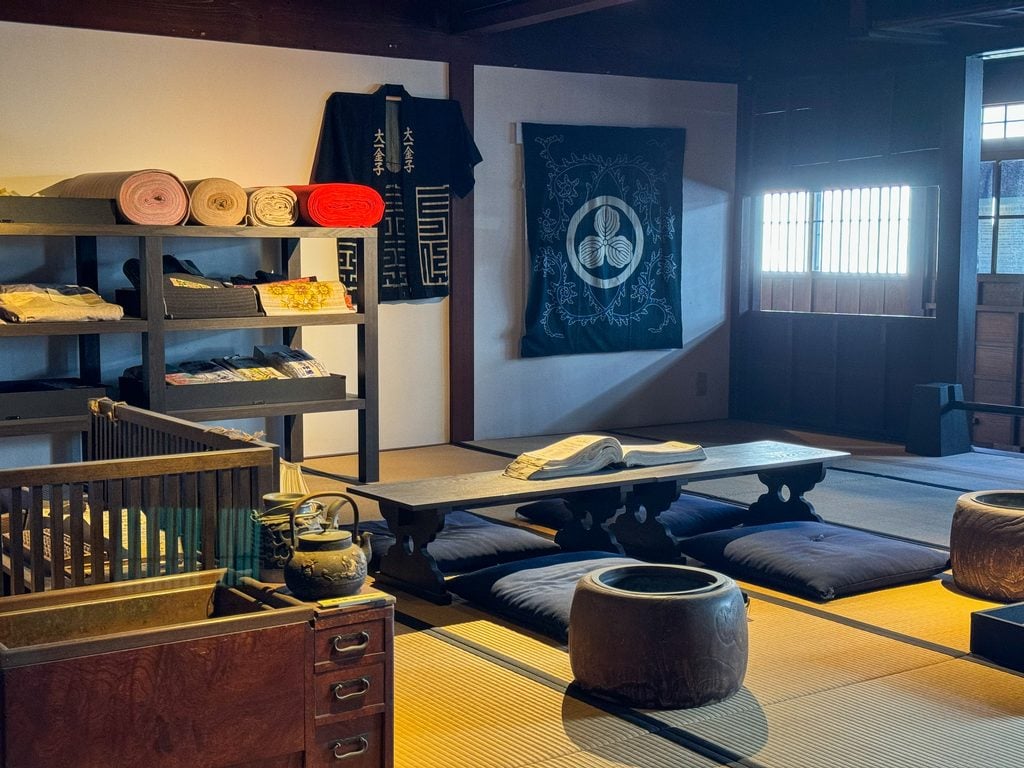 View inside the Kaneko Family House - Akita, Japan